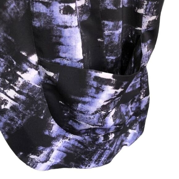 Sejour Open Draped Blazer w/ Pockets | 18W - Picture 4 of 9